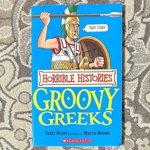 4/$20 Horrible Histories Groovy Greeks Softcover Book History